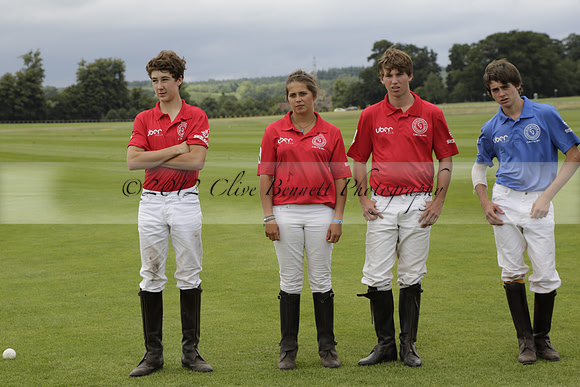 The Colts Cup presentation at Cowdray Park Polo Club on Lawns 2 on Thursday 15 August 2013 2013.08.15