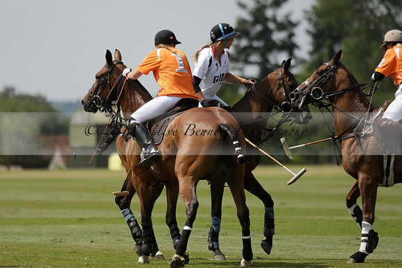 Cowdray Vikings v Enigma in a Bloom British Ladies Open Championship Polo match 2013.07.17