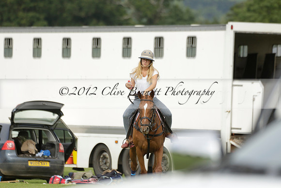 Beau Design v Boscom in an August Rother Cup 4 goal polo match at Cowdray Park Polo Club on Wednesday 07 August 2013