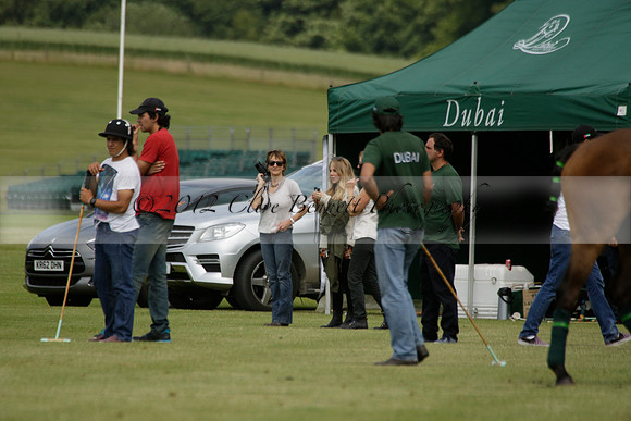 Dubai v La Bamba de Areco in a Veuve Clicquot Gold Cup Polo Match 2013.07.04