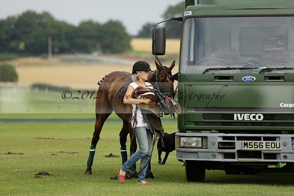 Beau Design v Boscom in an August Rother Cup 4 goal polo match at Cowdray Park Polo Club on Wednesday 07 August 2013