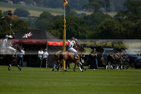 Enigma v Dubai in a Veuve Clicquot Gold Cup Polo Match 2013.07.08