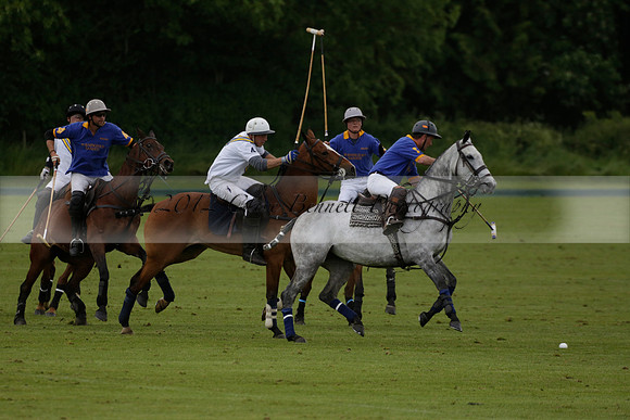 Burningfold v Combe Place in a June 4 Goal Cup polo match 2013.06.11