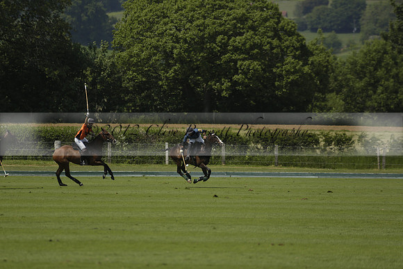 Four Quarters Orange v Montana in a Cicero Cup Polo match 2013.06.06
