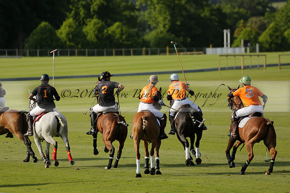 Shoreline v Cowdray Vikings in a Easebourne Cup Semi-final Polo match 2013.06.07