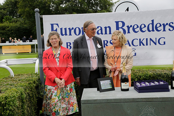 Race 6 Goodwood The British Stallion Studs Turf Club E.B.F. Fillies Stakes. 20130731. Race winner Ribbons owner Elite Racing Club