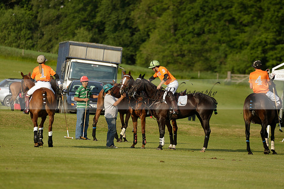 Shoreline v Cowdray Vikings in a Easebourne Cup Semi-final Polo match 2013.06.07