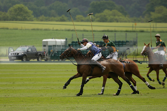 Maiz Dulce v Burningfold in an Easebourne Cup polo match 2013.06.07