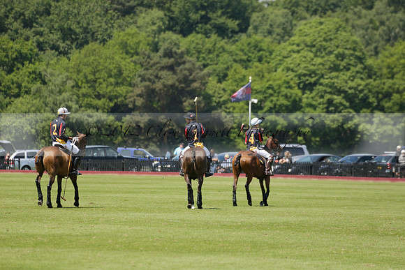 Black Bears v Salkeld in a Cartier Queens Cup polo match 2013.06.05
