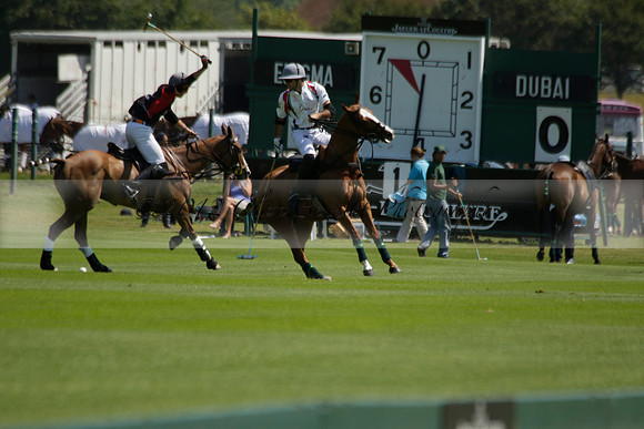Enigma v Dubai in a Veuve Clicquot Gold Cup Polo Match 2013.07.08