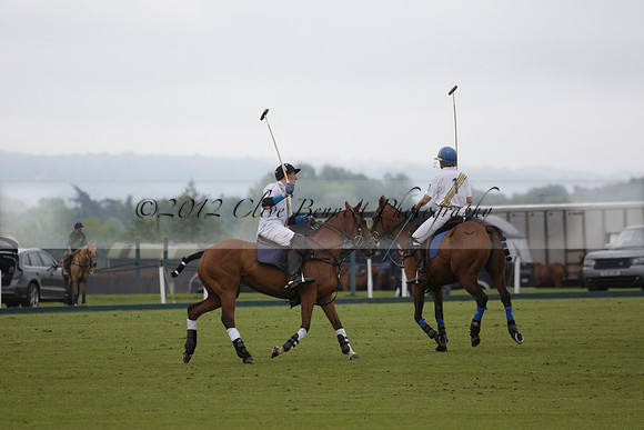 Burningfold v Combe Place in a June 4 Goal Cup polo match 2013.06.11
