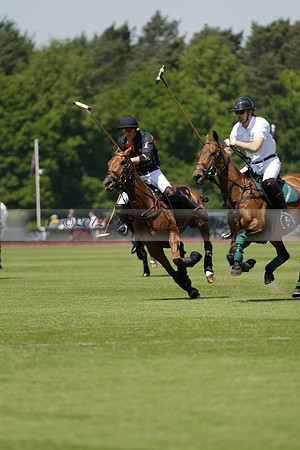 Black Bears v Salkeld in a Cartier Queens Cup polo match 2013.06.05