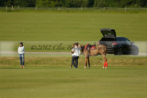 Shoreline v Cowdray Vikings in a Easebourne Cup Semi-final Polo match 2013.06.07