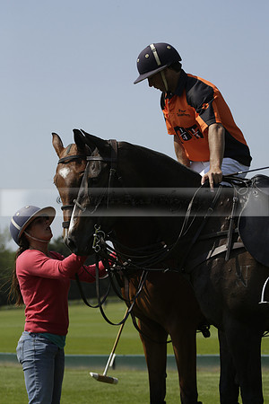Four Quarters Orange v Montana in a Cicero Cup Polo match 2013.06.06