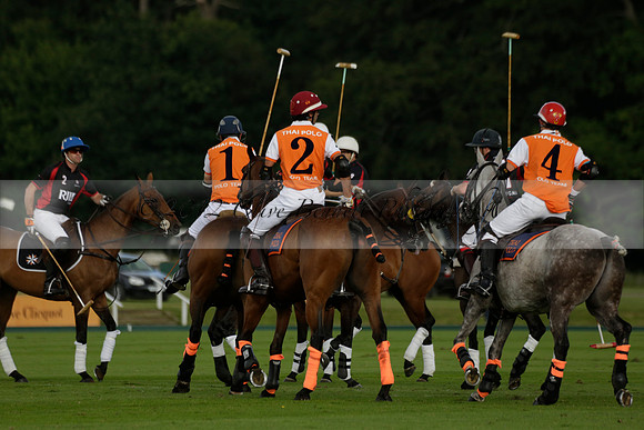 Enigma v Thai Polo in a Veuve Clicquot Gold Cup Polo Match 2013.06.25