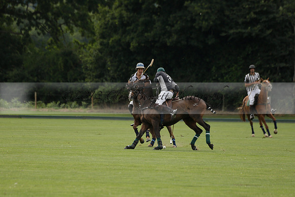Beau Design v Boscom in an August Rother Cup 4 goal polo match at Cowdray Park Polo Club on Wednesday 07 August 2013