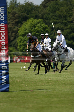 Black Bears v Salkeld in a Cartier Queens Cup polo match 2013.06.05