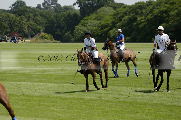 UAE Polo v El Remanso in a Veuve Clicquot Gold Cup Polo Match 2013.07.05