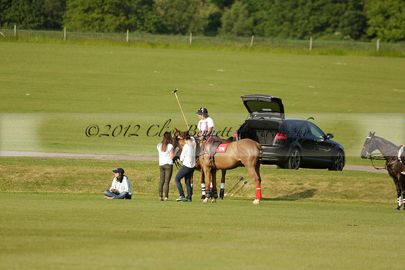 Shoreline v Cowdray Vikings in a Easebourne Cup Semi-final Polo match 2013.06.07