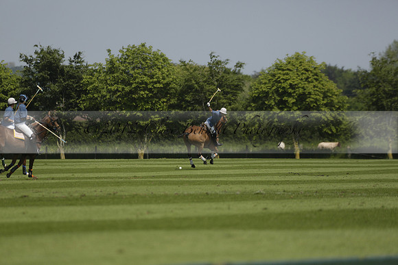 Four Quarters Orange v Montana in a Cicero Cup Polo match 2013.06.06