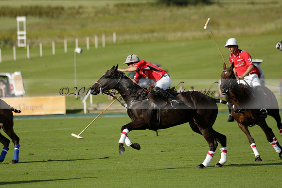 El Remanso v Emlor in a Veuve Clicquot Gold Cup Polo Match 2013.06.30