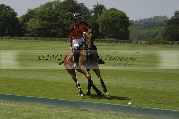 Four Quarters Orange v Montana in a Cicero Cup Polo match 2013.06.06