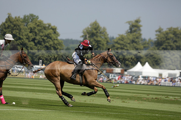 Zacara v Talandracas in a Veuve Clicquot Gold Cup Polo Match 2013.07.18