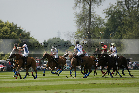 El Remanso v Sumaya in a Veuve Clicquot Gold Cup Polo Match 2013.07.13