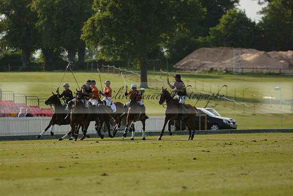 Shoreline v Cowdray Vikings in a Easebourne Cup Semi-final Polo match 2013.06.07