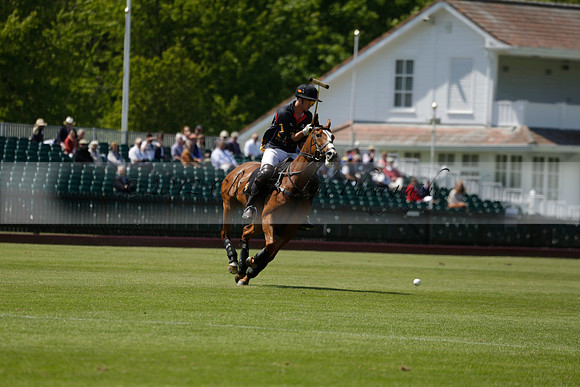 Black Bears v Salkeld in a Cartier Queens Cup polo match 2013.06.05