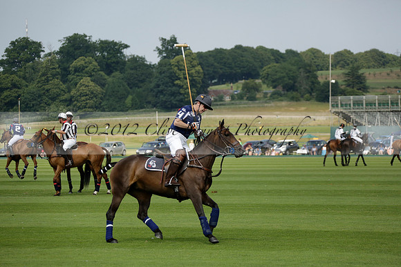 Zacara v Les Lions in a Veuve Clicquot Gold Cup Polo Match 2013.07.06