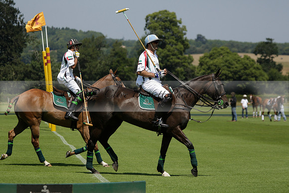Enigma v Dubai in a Veuve Clicquot Gold Cup Polo Match 2013.07.08