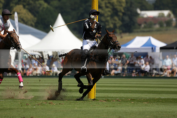 Zacara v Talandracas in a Veuve Clicquot Gold Cup Polo Match 2013.07.18