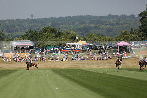 Zacara v Talandracas in a Veuve Clicquot Gold Cup Polo Match 2013.07.18