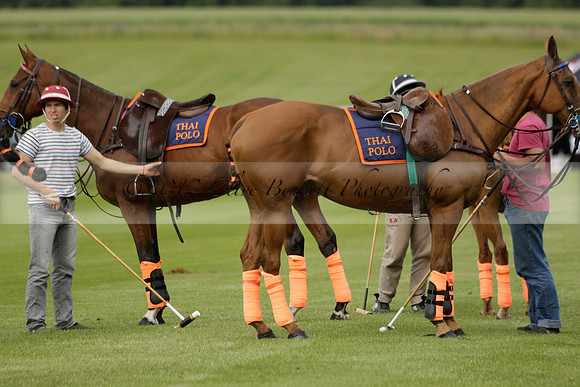 Enigma v Thai Polo in a Veuve Clicquot Gold Cup Polo Match 2013.06.25