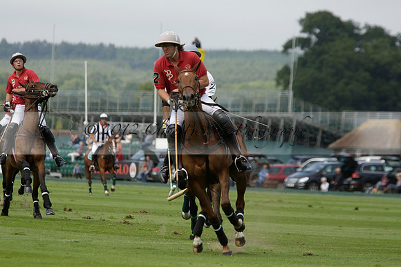 Dubai v La Bamba de Areco in a Veuve Clicquot Gold Cup Polo Match 2013.07.04