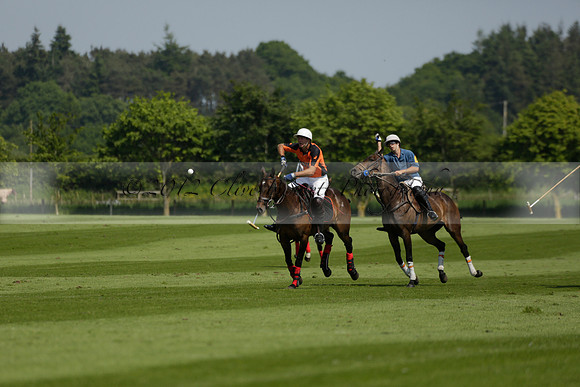 Four Quarters Orange v Montana in a Cicero Cup Polo match 2013.06.06
