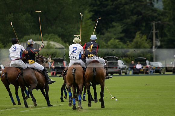 El Remanso v Black Bears in a Veuve Clicquot Gold Cup Polo Match 2013.06.26