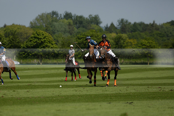 Four Quarters Orange v Montana in a Cicero Cup Polo match 2013.06.06