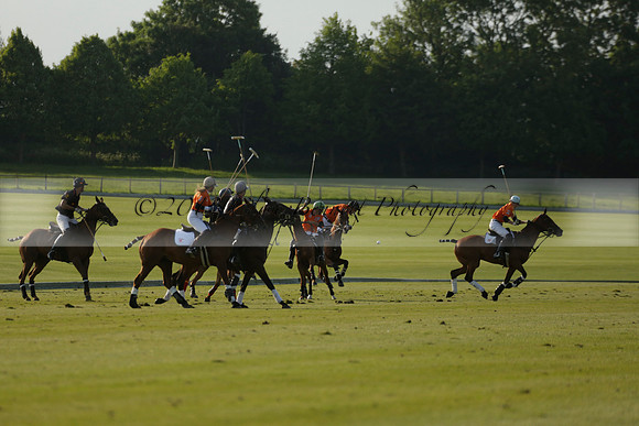 Shoreline v Cowdray Vikings in a Easebourne Cup Semi-final Polo match 2013.06.07