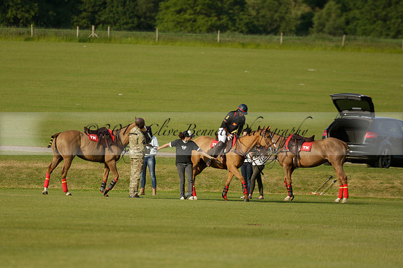 Shoreline v Cowdray Vikings in a Easebourne Cup Semi-final Polo match 2013.06.07