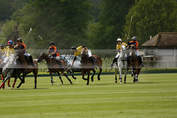 Las Estrellas v Four Quarters Blue in the final of the Jubilee Cup Polo match 2013.06.02