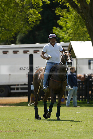 Black Bears v Salkeld in a Cartier Queens Cup polo match 2013.06.05