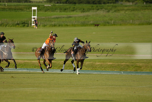 Shoreline v Cowdray Vikings in a Easebourne Cup Semi-final Polo match 2013.06.07