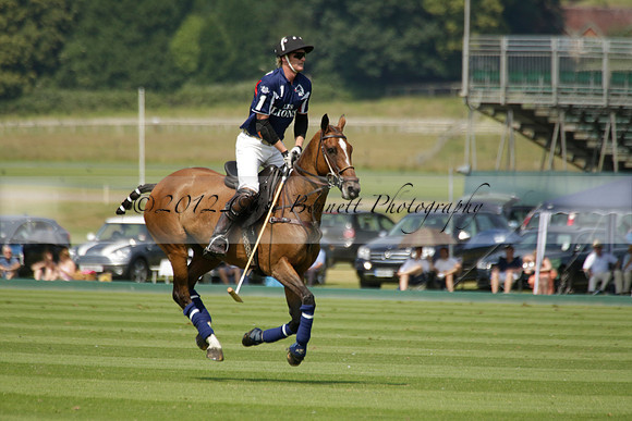 Zacara v Les Lions in a Veuve Clicquot Gold Cup Polo Match 2013.07.06