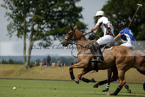 UAE Polo v El Remanso in a Veuve Clicquot Gold Cup Polo Match 2013.07.05