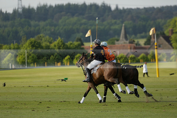 Shoreline v Cowdray Vikings in a Easebourne Cup Semi-final Polo match 2013.06.07