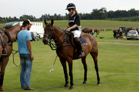 Beau Design v Boscom in an August Rother Cup 4 goal polo match at Cowdray Park Polo Club on Wednesday 07 August 2013