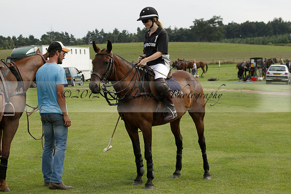 Beau Design v Boscom in an August Rother Cup 4 goal polo match at Cowdray Park Polo Club on Wednesday 07 August 2013