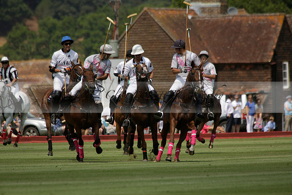 Talandracas v UAE Polo Team in a Veuve Clicquot Gold Cup Polo Match 2013.07.13
